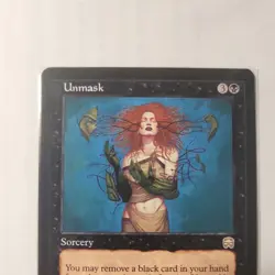 UNMASK Magic the Gathering MTG 1999 Sorcery Trading Card 168/350 TCG NM Card - Image 3