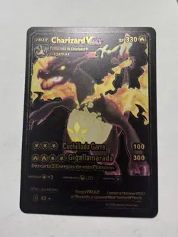 Shiny Charizard Vmax Black Display Card G-Max Wildfire HP330 Mint/NM - Image 1