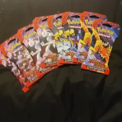 Pokemon -Scarlet & Violet Destined Rivals Pick Your Art Booster Pack 10 Cards - Image 2