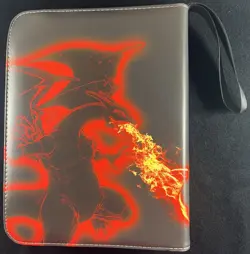 Pokemon Greninja & Charizard TCG Card Zip-Binder w/ 4 Pockets & 50 Pages - Image 2