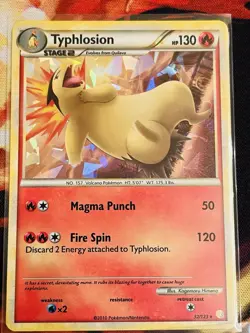 Lot Of 6 Cracked Ice Holo Pokemon Card Charizard Promo Rare Typhlosion Meganium - Image 3