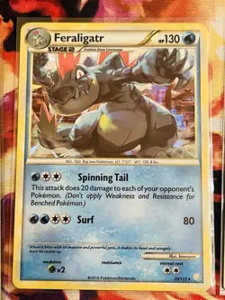 Lot Of 6 Cracked Ice Holo Pokemon Card Charizard Promo Rare Typhlosion Meganium - Image 4