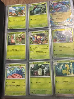 Mega Evolution Base Set 132/132 Cards Pokemon TCG Binder Included Near Mint - Image 2