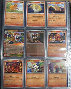 Mega Evolution Base Set 132/132 Cards Pokemon TCG Binder Included Near Mint - Image 4