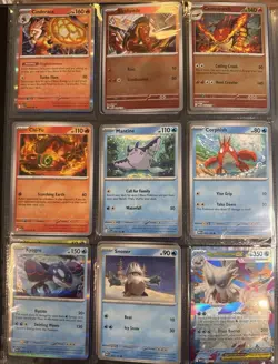 Mega Evolution Base Set 132/132 Cards Pokemon TCG Binder Included Near Mint - Image 5