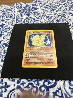 Pokemon TCG Ninetales Base Set Holo Unlimited Rare Card 12/102 MP Condition - Image 4