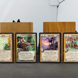 Laird Jon Hawthorne Kerro Garth Drac Warlord Saga of the Storm Character Cards - Image 2