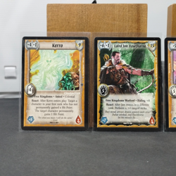 Laird Jon Hawthorne Kerro Garth Drac Warlord Saga of the Storm Character Cards - Image 3