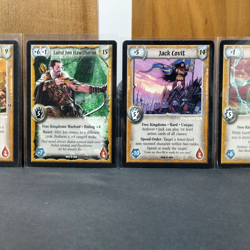 Laird Jon Hawthorne Kerro Garth Drac Warlord Saga of the Storm Character Cards - Image 4