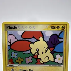 Plusle 5/17 Holo Rare POP Series 3 Pokemon Card - Image 2