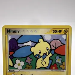 Minun 4/17 Holo Rare POP Series 3 Pokemon Card - Image 2
