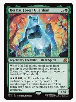 Hei Bai, Forest Guardian Magic the Gathering MTG Avatar: the Last Airbender TLE - Image 1