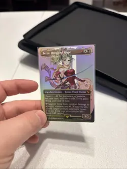 Terra, Herald of Hope (Borderless) Commander: Final Fantasy Foil - Image 2
