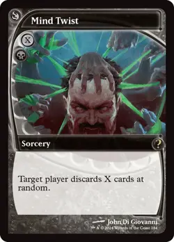 1x NM FUTURE SIGHT FRAME Mind Twist MTG Mystery Booster 2 MB2 SV - Image 1