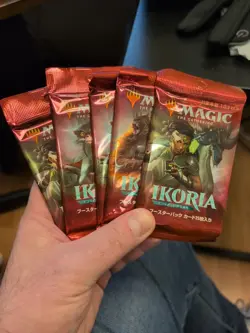 5x ENGLISH IKORIA LAIR OF BEHEMOTHS - NEW FACTORY SEALED BOOSTER PACKS - MTG - Image 1