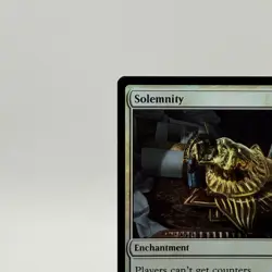Magic MTG: Solemnity - Hour Of Devastation (HOU) #22- (Near Mint) Rare *FOIL* - Image 3