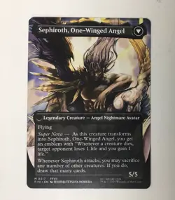 Sephiroth, Fabled SOLDIER (0317) (Borderless) Final Fantasy Regular - Image 2