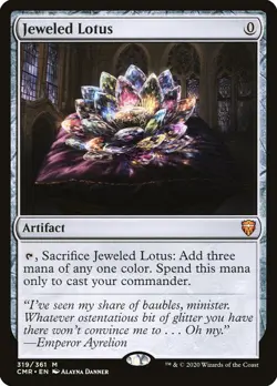 Jeweled Lotus [Commander Legends] Foil Near Mint - Image 1