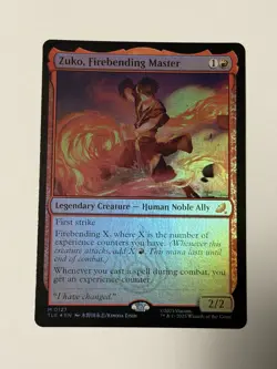 Zuko, Firebending Master Avatar: The Last Airbender: Eternal-Legal Foil - Image 1