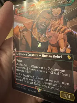 Barret Avalanche Leader - Track FOIL - Final Fantasy - MTG - NM - Image 2