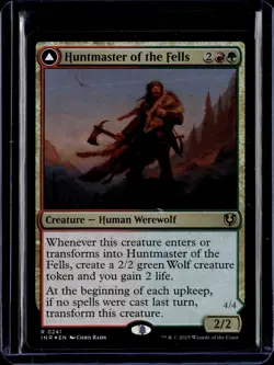 Huntmaster of the Fells - 241 - Foil - INR - NM - MTG Magic the Gathering - Image 1