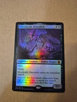 Ebondeath, Dracolich Adventures in the Forgotten Realms Foil - Image 1