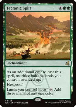 Tectonic Split [Avatar: The Last Airbender: Eternal-Legal] 144 NM Foil - Image 1