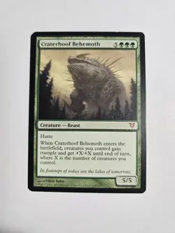 Craterhoof Behemoth Avacyn Restored Magic mtg Lp - Image 1