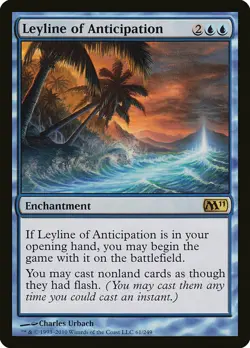 MTG Leyline of Anticipation Magic Core Set 2011 Magic the Gathering - Image 1