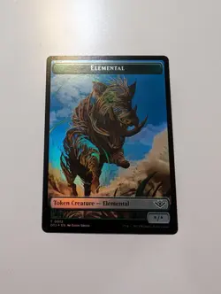 MTG - Treasure/Elemental Token (Foil)-Outlaws of Thunder Junction NM/M Condition - Image 4
