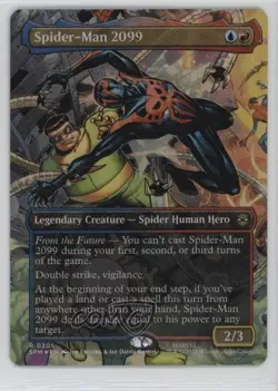 Spider-Man 2099 (Borderless) Foil Magic: Universes Beyond: Marvel's SPM #0205 - Image 1