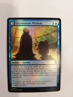 Accumulate Wisdom (Foil) - 0044 - Avatar: The Last Airbender TLA - MTG - NM/M - Image 1