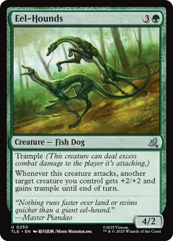 x4 Eel-Hounds U MTG Avatar: The Last Airbender: Eternal M/NM, English - Image 1