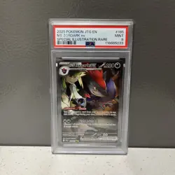 2025 POKEMON JTG EN-JOURNEY TOGETHER #185 N'S ZOROARK EX PSA 9 - Image 3