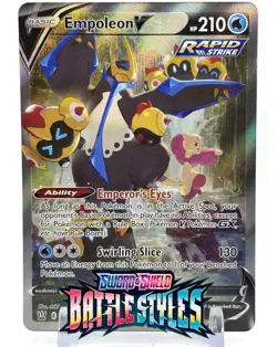 Pokemon Sword & Shield Battle Styles Reverse Holo Gold Secret Alt Art YOU PICK - Image 1