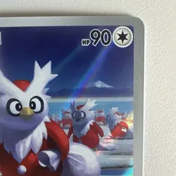 Pokemon TCG Delibird 152/132 Me01: Mega Evolution Holo - NM - Image 3
