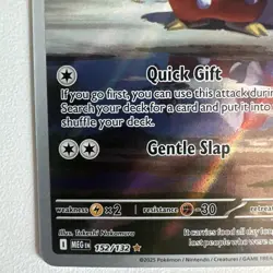 Pokemon TCG Delibird 152/132 Me01: Mega Evolution Holo - NM - Image 4