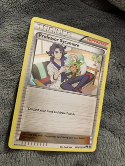 Professor Sycamore HOLO 107a/122 | Breakpoint Alternate Art Promo Pokemon TCG - Image 1