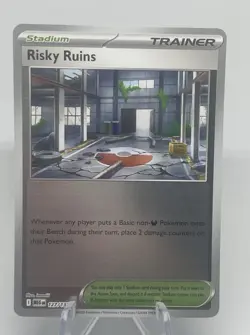 2025 Pokemon Mega Evolutions Risky Ruins Reverse Holo #127! - Image 1