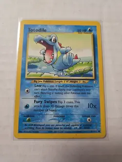 Totodile 81/111 Neo Genesis Regular - Pokemon TCG- WOTC - Image 1