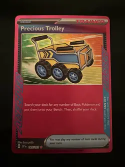 Precious Trolley 185/191 - Surging Sparks - Pokemon TCG - ACE SPEC Rare - Image 1