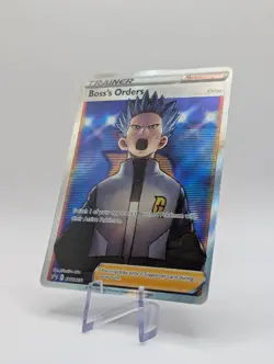 Pokemon TCG - Boss's Orders (Full Art) Swsh251 Sword & Shield Promo Holo NM - Image 1