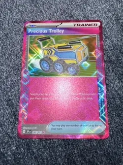 Pokemon TCG Precious Trolley Ace Spec Surging Sparks 185/191 - Image 1