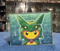 2016 Pokemon Poncho Cosplay Pikachu Rayquaza XY Break TCG Japanese Sealed Box - Image 5