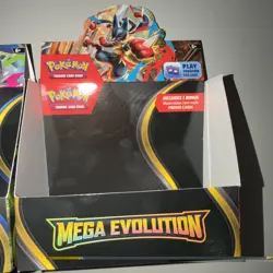 EMPTY Pokemon TCG: Mega Evolution Enhanced Booster Box - Image 3