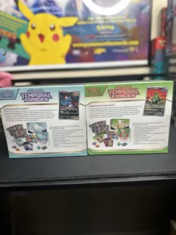 2 Sealed Pokemon Temporal Forces ETBs - Collector Set - Image 3