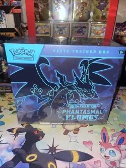Pokemon TCG: Mega Evolution Phantasmal Flames Elite Trainer Box - ETB New/Sealed - Image 1