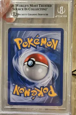 2003 Pokemon Ex Rayquaza Ex-Holo Dragon #97 BGS 9 Mint - Image 2