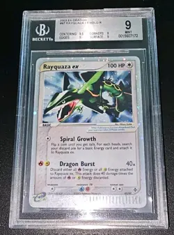 2003 Pokemon Ex Rayquaza Ex-Holo Dragon #97 BGS 9 Mint - Image 3