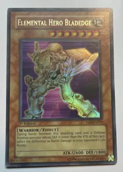 Elemental Hero Bladedge YSD-EN019 LP/NM Ultra Rare 1st Edition Yu-Gi-Oh! TCG - Image 1
